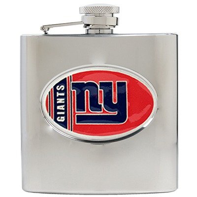 New York Giants NFL 6oz Stainless Steel Hip Flask