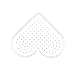 Imported Clear Small Heart Perler Fuse Beads Pegboard DIY Kid Craft #6 RS.180.00