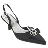 Karen Scott Angelic Black heeled