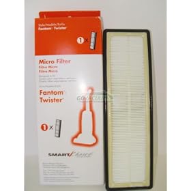 Generic Fantom Twister Upright HEPA Filter XFH760 To Fit Fantom Twister Models FM740, FM760.