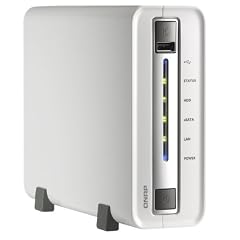 Qnap TS-112 NAS-System (8,9 cm (3,5 Zoll), 1-Bay Diskless, 1,2GHz, SATA, USB 2.0)