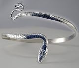 Sterling Silver Snake Arm Band