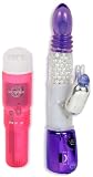 Doc Johnson i Vibe Strawberry Pocket Rocket and Deluxe Doc Johnson Rabbit Pearl Vibrator Adult Sex Toy Kit