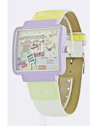Mighty Gadget FASHION WATCHES - COFFE SHOP SCENE WATCH (Color Choices: As Preview) - Random Color Selection Subject to Stock on Hand