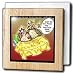 Porcupine Safe Sex - 6 Inch Tile Napkin Holder