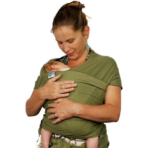 Moby Wrap Baby Carrier- Olive