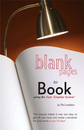 Blank Pages to Book