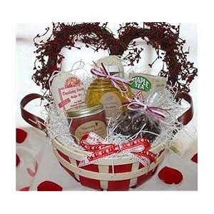 Bee My Valentine Gourmet Sweets Gift Basket by Wisconsinmade