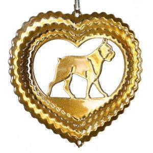 MinEys Boxer EyCatcher Wind Spinner - Color: Bronze