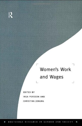 Women's Work and Wages (Routledge Research in Gender and Society) Book Image