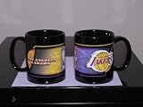 Los Angeles Lakers Black Coffee Mug 11oz