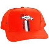 Vintage Cotton Denver Broncos Adjustable Snap Back Hat Cap Hat - Orange