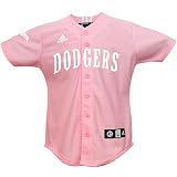 Los Angeles Dodgers Youth Pink Jersey by adidas