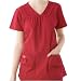 V-Neck Gathered Top
