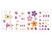 Fairies Wall Stickers Set w/ Glitter - Borders Unlimited