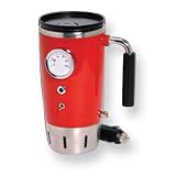 Red Retro Heated Travel Mug