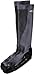 2XU Men's Performance Compression Run Sock, Titanium/Black, Medium
