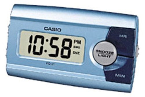 Casio - PQ-31-2EF - Reveil - Quartz Digitale - Alarme repetitive - Eclairage LED