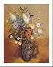 Bouquet of Flowers by Odilon Redon Fine Art Print / Poster 16.00 x 20.00 in.