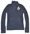 Abercrombie & Fitch Mens Logo Henley Sweatshirt T-Shirt