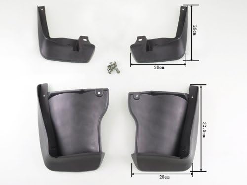 Front & Rear Mud Flaps Splash Guard Mudguards Fit For 2008-2010 Honda Accord 4DR Sedan