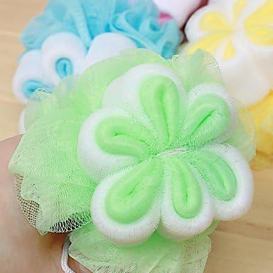 Colorfull Nylon Flower Bath Ball