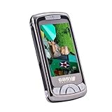 Easy Touch 1GB MP3, MP4, FM Radio Player, 2.4LCD Display, WMA, JPG pictures and Movies, Ultra Slim, SD Card Reader, (Silver-Chrome) ET-3037, USB Charger/ 8 Hours Opt. Time, AVI, Divx Compatible by EasyTouch