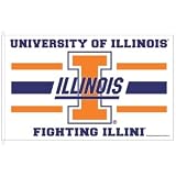 Illinois Fighting Illini 3' x 5' Banner Flag