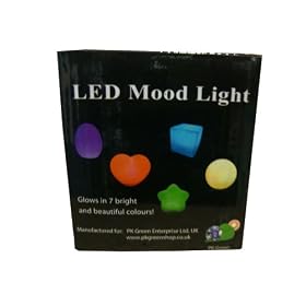 PK Green - Lampe LED Veilleuse Couleur Changeante - Cube Multicolor