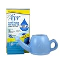 Ayr Saline Nasal Neti Pot Rinse Kit - 40 Salt Mix Packets