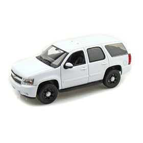 2009 Chevy Tahoe Police 1/27 (All White)