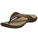 crocs Athens Thong Sandal,Chocolate/Khaki,Men's 10 M/Women's 12 M