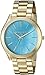 Michael Kors Women's Slim Runway Gold-Tone Watch MK3492