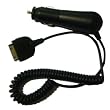 Wired-Up Car Charger for iPhone 3G, 3GS 4, iPad, iPad 2, iPod Touch - Black