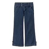 Girls' Cherokee Wide-Leg Jeans - Medium Stonewash