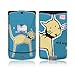 Cat Design Protective Skin Decal Faceplate for Motorola RAZR V3/ V3i/ V3c/ V3m/ V3r/ V3t Cell Phones