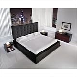 Ludlow 4 Piece Bedroom Set in Black + FREE Sealy Posturepedic Timber Oaks Mattress! Size: King Review