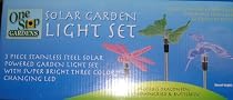 Dragonfly , Hummingbird & Butterfly Solar Garden Light Set