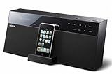 Sony NAS-SV20I Docking Station (DLNA, Party Modus, kabellose Vernetzung) f&uuml;r iPod/iPhone schwarz