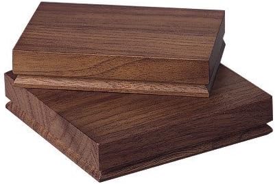 Gavel Sound Block - Genuine Walnut - 3.75" Square Top