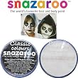 2 Large 18ml Snazaroo Face Painting Compacts Colors: 1 BLACK and 1 WHITE