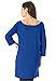 Roamans Women's Plus Size Boat Neck Max Tunic