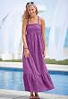 Chadwicks Flounced-Hem Maxi Dress