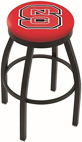 Contessa 30" Bar Stool with Bronze finish, Natural Maple wood seat, and 360 degree swivel by Holland Bar Stool Company