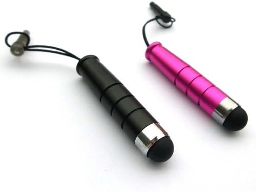 Hi-Tech Dealz® 2 Pack of Stylus (Black Pink) Universal 3.5mm plug ATTACHABLE Mini Touch Screen Stylus Pen for Tablet PC / Cell Phone / MP4 : LG Ally, LG Arena GT950, LG Arena KM900, LG Axis AS740, LG Bliss, LG Chocolate Touch X8575, LG Dare, LG EnV Touch VX11000, LG Esteem, LG eXpo, LG G2x, LG Genesis, LG Lotus Elite, LG LX290, LG Marquee, LG Mystique, LG Neon, LG Nitro HD P930, LG Optimus, LG Optimus, 3D, LG Optimus 7, LG Optimus M, LG Optimus One P500, LG Optimus S, LG Optimus T, LG Optimus U US670, LG Optimus V VM670, LG Prime, LG Quantum, LG Revolution 4G, LG Rumor, LG Rumor 2, LG Rumor Touch, LG Sentio, LG Spectrum, LG Thrill 4G, LG Tritan AX840, LG Versa, LG VX9600, LG Vortex, LG Vu, LG Vu Plus, LG Xenon GR500 - Hi-Tech Dealz®