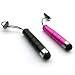 Hi-Tech Dealz® 2 Pack of Stylus (Black Pink) Universal 3.5mm plug ATTACHABLE Mini Touch Screen Stylus Pen for Tablet PC / Cell Phone / MP4 : HTC 7 Mozart, HTC 7 Trophy, HTC Amaze 4G, HTC Aria, HTC Desire, HTC Desire HD, HTC Desire S, HTC Desire Z, HTC EVO 3D, HTC EVO 4G, HTC EVO Design 4G, HTC EVO Shift 4G, HTC EVO View 4G, HTC Explorer, HTC Flyer, HTC HD mini, HTC HD2, HTC HD7, HTC HD7S, HTC Hero, HTC Holiday, HTC Imagio, HTC Incredible, HTC Incredible, HTC Incredible 2, HTC Incredible S, HTC Inspire 4G, HTC Legend, HTC Merge, HTC Pure, HTC Radar 4G, HTC Raider 4G, HTC Rezound, HTC Rhyme, HTC Salsa, HTC Sensation 4G, HTC Sensation XL, HTC Sirius, HTC Status, HTC Surround, HTC Thunderbolt, HTC Thunderbolt 4G, HTC Titan, HTC Vivid, HTC Wildfire, HTC Wildfire S, HTC Zeta, HTC Nexus One - Hi-Tech Dealz®