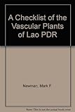 A checklist of the vascular plants of Lao PDR