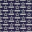 Dallas Cowboys NFL Fabric Shower Curtain (72