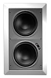 Musica Dual 8in In-Wall Subwoofer - HTS-28W