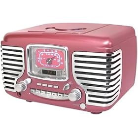 Click here to buy Crosley Corsair Radio - Pink (CR612-PI) by Crosley.